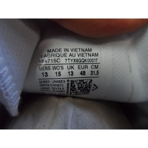 Converse Men's All Star Chuck Taylor Low Athletic Shoe 164715C Patent White 13M - Picture 6 of 6